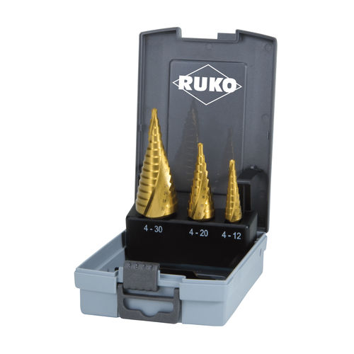 Juego de brocas monobloque - 101026TRO - RUKO GmbH Präzisionswerkzeuge - para material plástico / para hierro fundido / para acero inoxidable