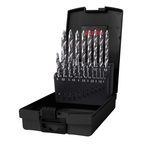 Juego de brocas helicoidal - FLOWSTEP® 25921 series - RUKO GmbH Präzisionswerkzeuge - monobloque / para acero / para aluminio