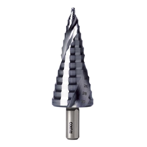 Broca de escalón - 10165 series - RUKO GmbH Präzisionswerkzeuge - monobloque / para acero / para acero inoxidable