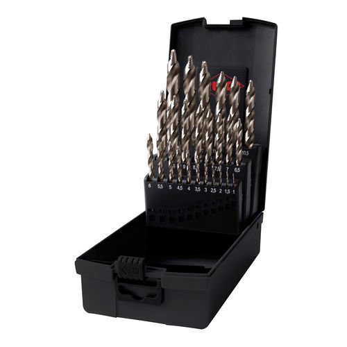 Juego de brocas monobloque - FLOWSTEP® 25921 series - RUKO GmbH Präzisionswerkzeuge - para acero / para aluminio / para latón