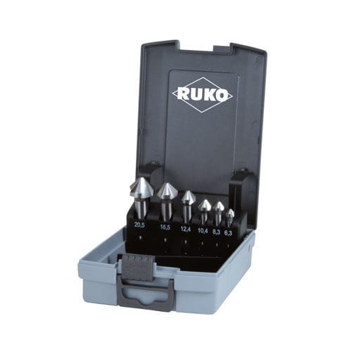 Avellanador monobloque - 1021 series - RUKO GmbH Präzisionswerkzeuge - de desbastado / CBN / HSSE-Co 5