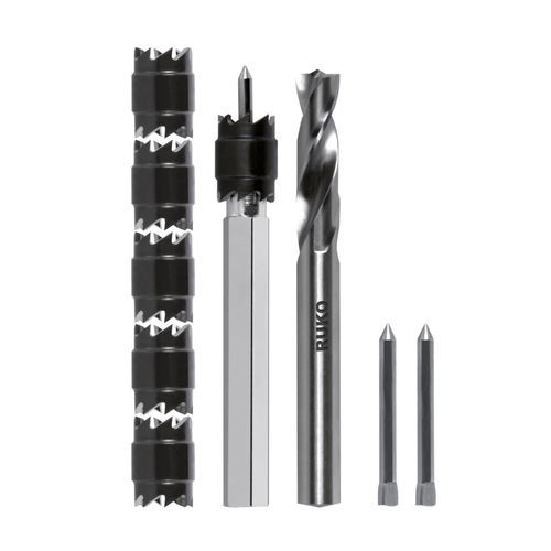 Juego de brocas monobloque - 101104M - RUKO GmbH Präzisionswerkzeuge - de plaquita / para materiales no ferrosos / para acero