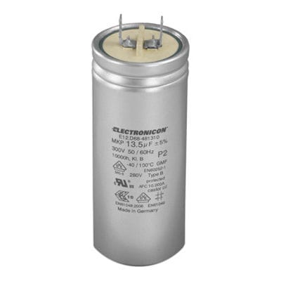 Condensador eléctrico de película - E12/E33 - ELECTRONICON Kondensatoren - cilíndrico / de potencia / de filtrado