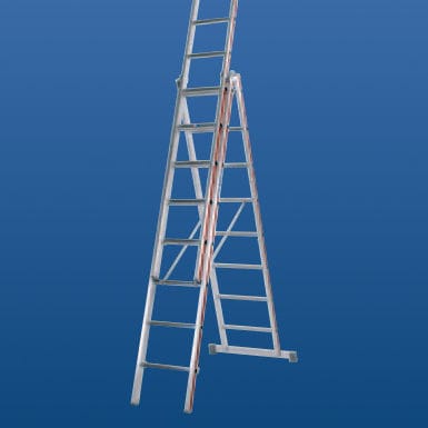 Escalera de aluminio - 4047 series - European Special Ladders, S.A. (ESLA) - plegable / multifunción
