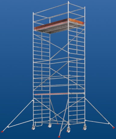 Torre de andamio móvil - 6373 series - European Special Ladders, S.A. (ESLA) - de fachada / modular