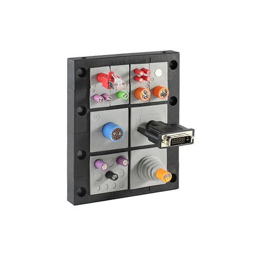 Marco de entrada de cable IP54 - KEL 16-2MT  - icotek GmbH & Co. KG - modular / para cables pre-ensemblados