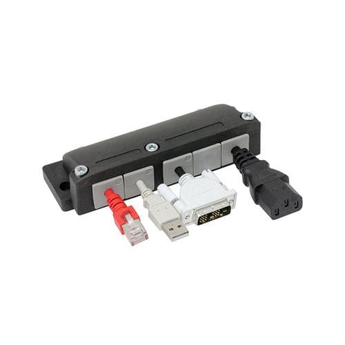 Marco de entrada de cable modular - KEL-FG-E  - icotek GmbH & Co. KG - IP54 / codo de 90º / para cables pre-ensemblados