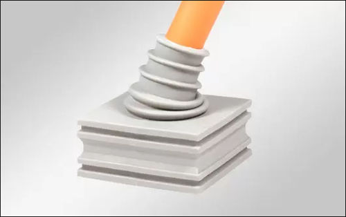 Pasacables de elastómero - KT-DPF  - icotek GmbH & Co. KG - de silicona / antitracción