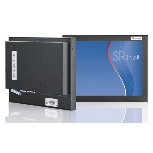 Monitor digital - M-FLAT 12/8 - SR SYSTEM-ELEKTRONIK GmbH - industrial / para aplicaciones móviles / 12"