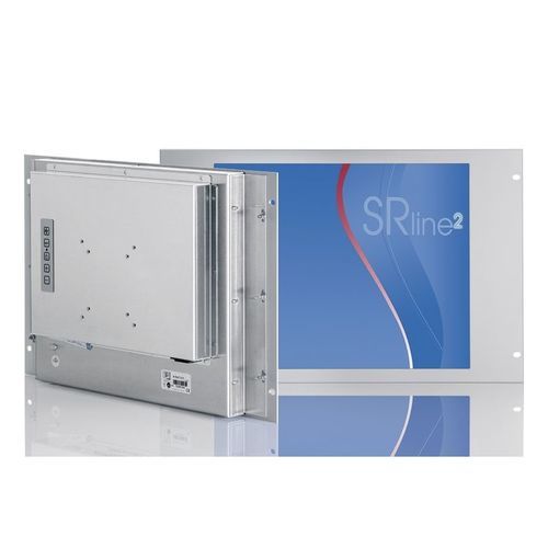 Monitor digital - R-FLAT 17/5 - SR SYSTEM-ELEKTRONIK GmbH - industrial / 17" / 1280 x 1024