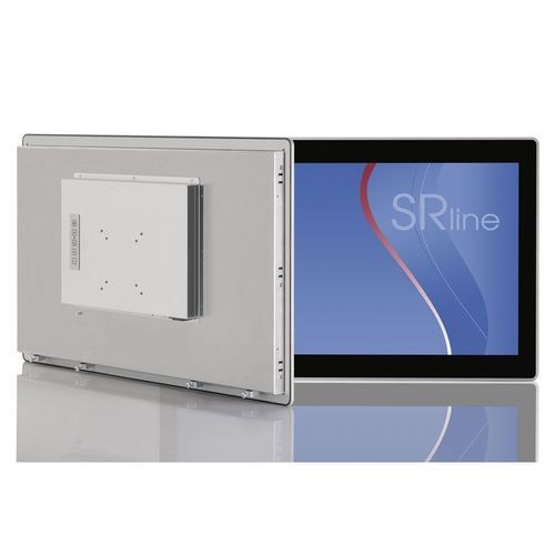 Monitor con pantalla táctil multipuntos - P-FLAT 22/FHD - SR SYSTEM-ELEKTRONIK GmbH - industrial / 21,5" / 1920 x 1080