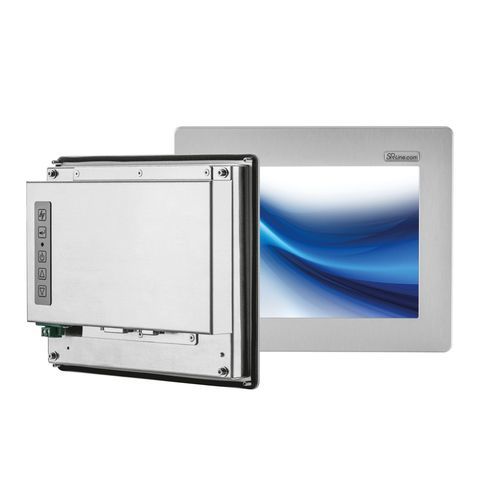Monitor retroiluminación LED - R-FLAT 08/8-M - SR SYSTEM-ELEKTRONIK GmbH - industrial / 8,4" / 800 x 600
