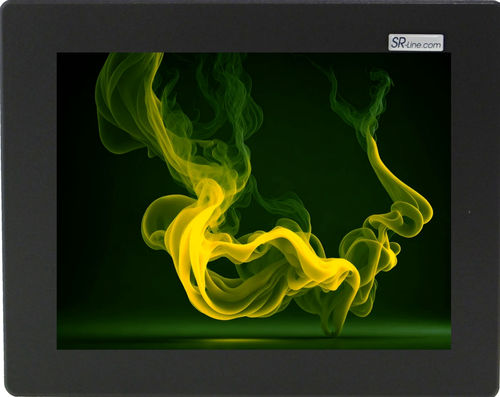Monitor retroiluminación LED - R-FLAT 10/8-M - SR SYSTEM-ELEKTRONIK GmbH - industrial / 10.4" / 1024 x 768