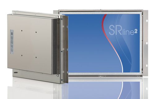 Monitor táctil - OM-FLAT 15/8 Touch - SR SYSTEM-ELEKTRONIK GmbH - 15" / 1024 x 768 / open frame