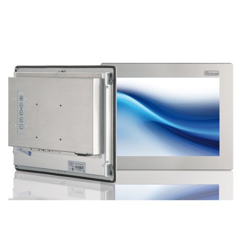 Monitor táctil - R-FLAT 12/8-M Touch - SR SYSTEM-ELEKTRONIK GmbH - 12,1" / 1024 x 768 / empotrable