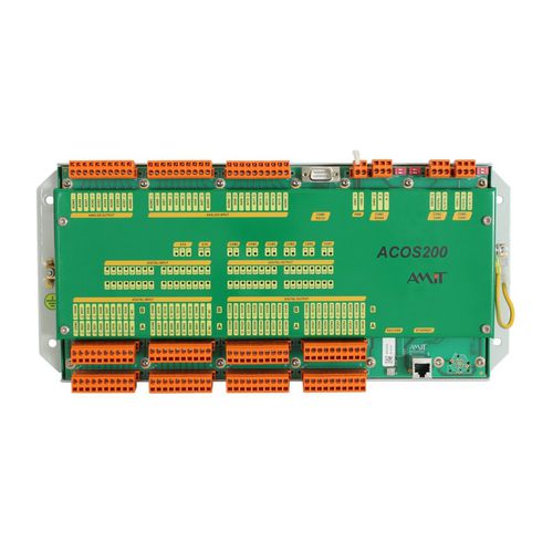Autómata programable compacto - ACOS200 - AMiT, spol. s r.o. - con E/S integradas / entradas analógicas / entradas digitales