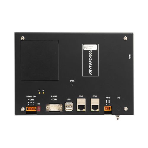 Computadora embarcada - PPC4000A - AMiT, spol. s r.o. - en riel DIN / Intel® Atom E3815 / HDMI