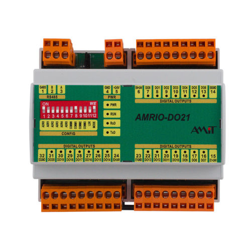 Módulo E/S remoto - AMRIO series - AMiT, spol. s r.o. - digital / analógico / Modbus RTU