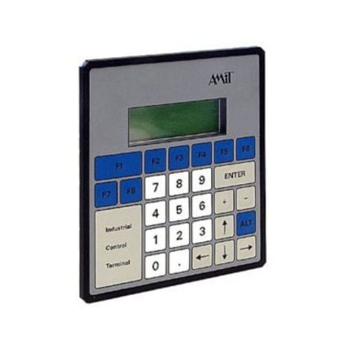 Terminal de operador con teclado - APT130  - AMiT, spol. s r.o. - empotrable / LCD / industrial