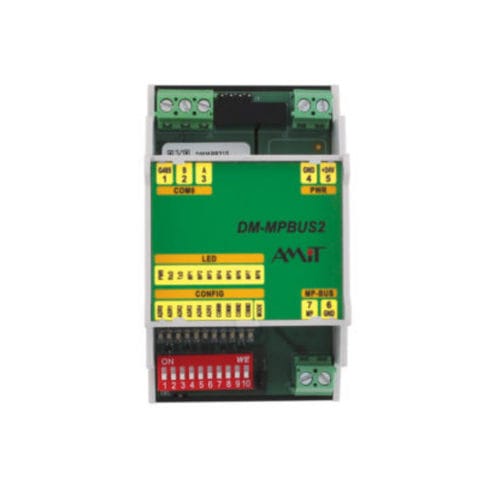 Convertidor de comunicaciones - DM-MPBUS2 - AMiT, spol. s r.o. - de protocolos / RS-485 / Modbus RTU