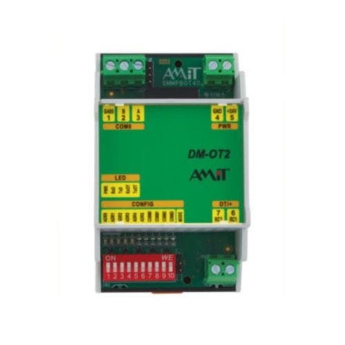 Convertidor de comunicaciones - DM-OT2 - AMiT, spol. s r.o. - de protocolos / RS-485 / Modbus RTU