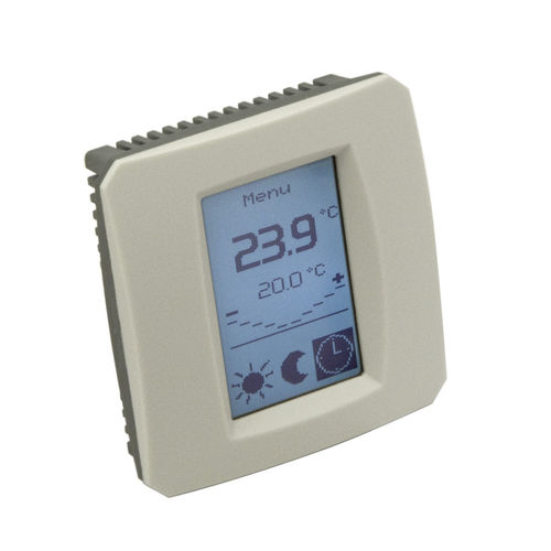 Regulador de temperatura con visualizador gráfico TFT - AMR-OP70 series - AMiT, spol. s r.o. - con pantalla LCD / con pantalla táctil / programable