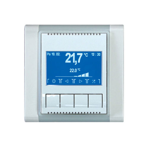 Regulador de temperatura con visualizador gráfico TFT - AMR-OP60RH series - AMiT, spol. s r.o. - con pantalla LCD / programable / IP20