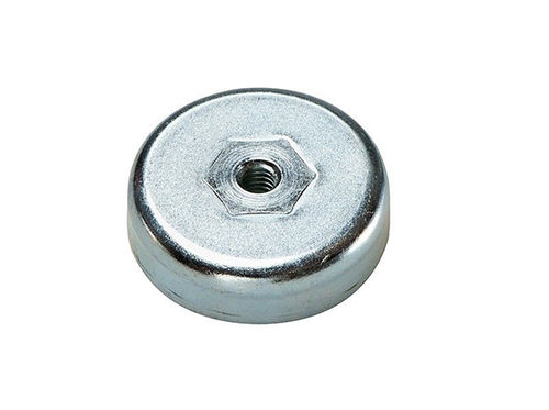 Imán de mantenimiento plano - Typ 200 Fe / Typ 700 Fe - Assfalg GmbH - de ferrita / con agujero roscado