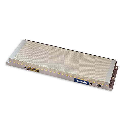 Placa magnética con imán permanente - Microfine - Assfalg GmbH - rectangular / para rectificado / para fresado