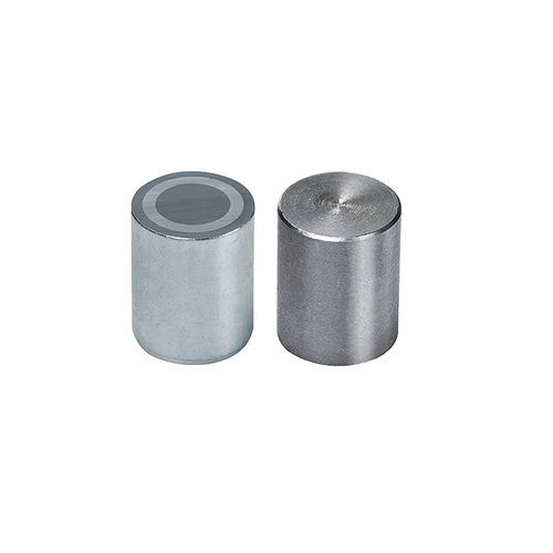 Imán de mantenimiento cilíndrico - Typ 001 | Typ 001 h6 - Assfalg GmbH - de AlNiCo / cilíndrico / zincado