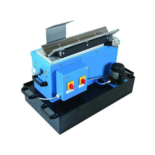 Achaflanadora con desbarbadora para borde derecho - KSM 125 | KSM 130 - Assfalg GmbH - eléctrica / de mesa / para borde derecho