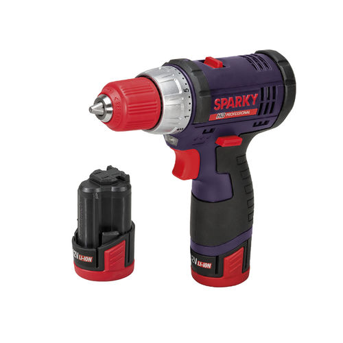 Taladradora atornilladora - BR2 12Li-C HD - SPARKY Power Tools - sin cable / compacta