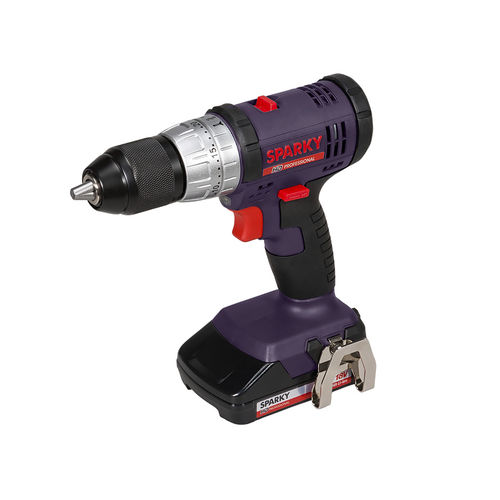 Taladradora atornilladora - BUR2 18Li-C HD - SPARKY Power Tools - sin cable / compacta