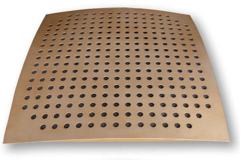 Panel sándwich alma de espuma - Omega Wood - Vicoustic - cara contrachapada / para conducto / acústico