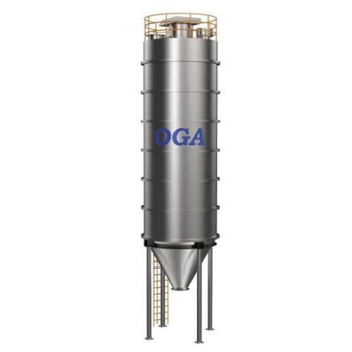 Silo de cemento - OGA SISTEMVAC - para cereales / para productos a granel / para la industria alimentaria