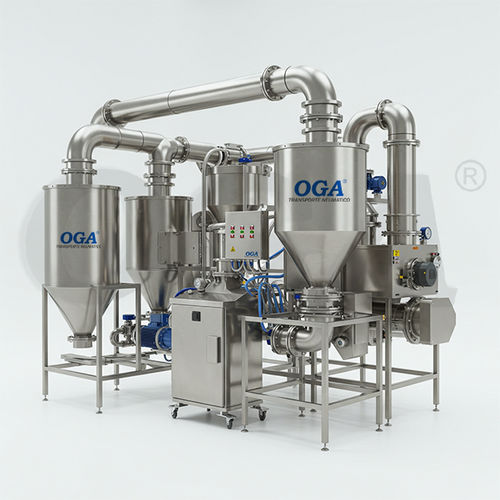 Sistema de transporte neumático para alimentador - OGA SISTEMVAC - para dosificador