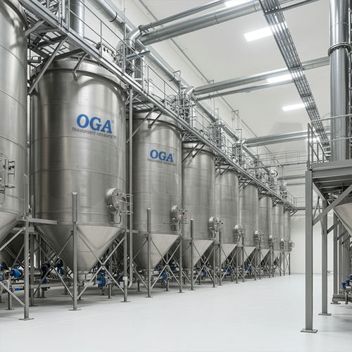 Sistema de transporte neumático continuo - OGA SISTEMVAC - para silo / para alimentador / para big bag
