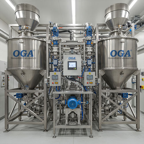 Sistema de dosificación de polvo - OGA SISTEMVAC - para productos a granel / gravimétrico