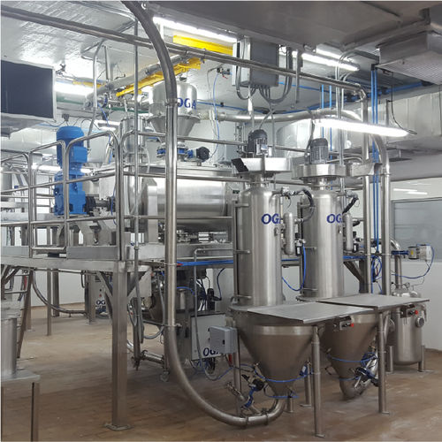Sistema de transporte neumático para alimentador - OGA SISTEMVAC - para polvo / para granulados / para productos químicos