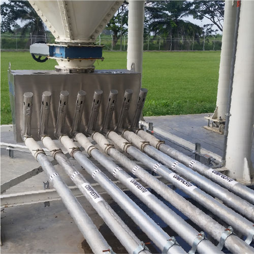 Sistema de transporte neumático continuo - OGA SISTEMVAC - para polvo / para granulados / para silo