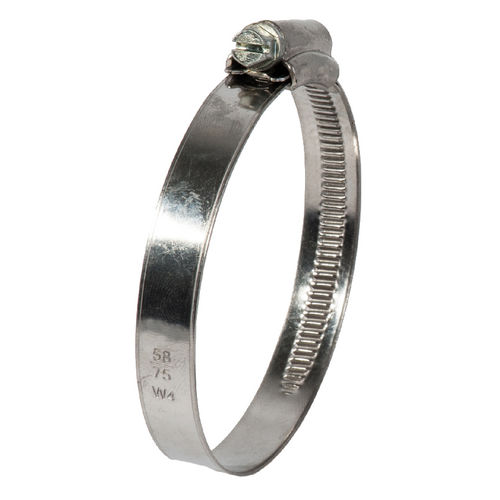 Abrazadera de apriete de acero inoxidable - FSTX - GSTX series - GeTech - de tornillo sin fin / de banda / robusta