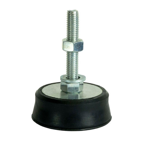 Pie de máquina - TB series - GeTech - de acero / antivibración / roscado