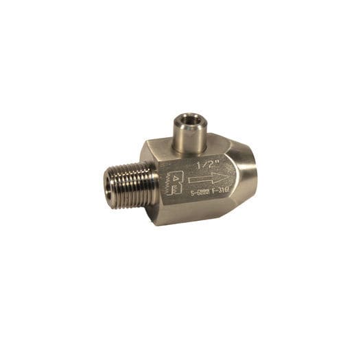 Amortiguador de pulsación hidráulico - 92 series - Redfluid SL - de acero inoxidable
