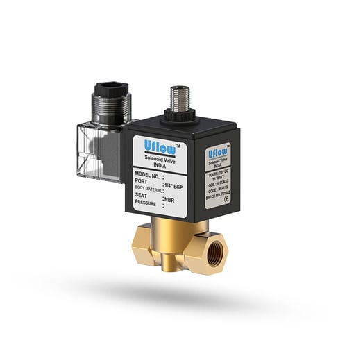 Electroválvula de control directo - D series - UFLOW AUTOMATION - de 3/2 vías / NC / NA