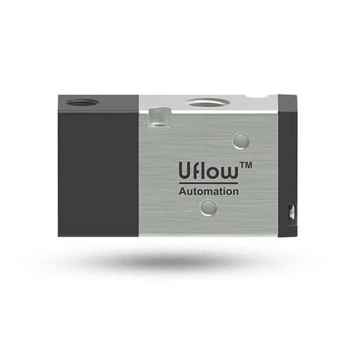 Distribuidor neumático de cajón - DCC series - UFLOW AUTOMATION - accionado neumáticamente / piloto / de 3/2 vías