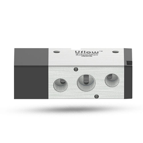 Distribuidor neumático de cajón - DCC-A series - UFLOW AUTOMATION - piloto / neumático / de 5/2 vías