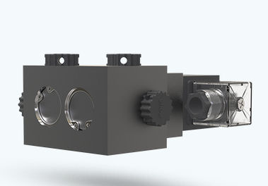 Electroválvula de control asistido - DCP-1G23T070 - UFLOW AUTOMATION - de 5 vías / aire / a prueba de llamas