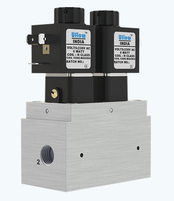 Electroválvula para oxígeno - TBASODC - UFLOW AUTOMATION - de control directo / de 4 vías / aire