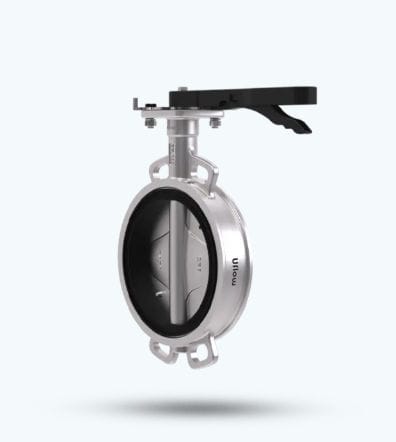 Válvula de mariposa - BW - UFLOW AUTOMATION - de palanca / de control / para agua