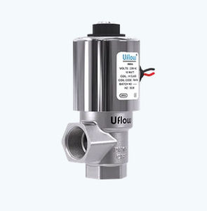 Electroválvula de control directo - DAA-D2E100 - UFLOW AUTOMATION - de 2 vías / NC / agua